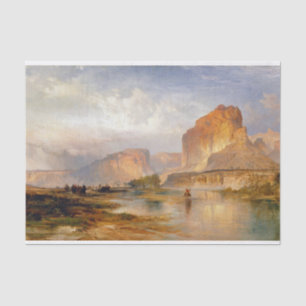 Papel De Seda Moran Cliffs of Green River Painting