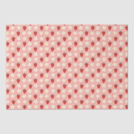 Papel De Seda Morango