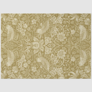 Papel De Seda Morango Ladrão Dourado, William Morris