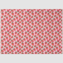 Papel De Seda Morango Rosa e Vermelho