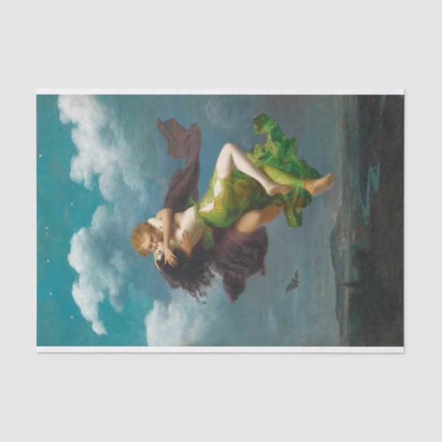 Papel De Seda Moritz Stifter - Alegorie des Traums (Frente )