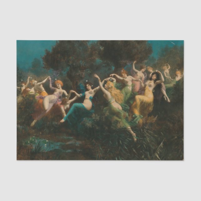 Papel De Seda Moritz Stifter Nymphen (Frente )