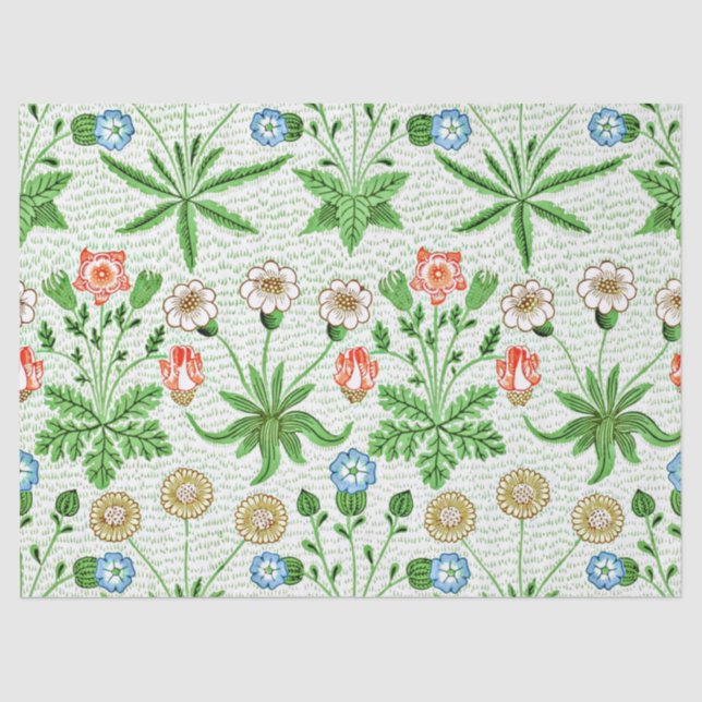 Papel De Seda Morris - Margarida por William Morris (Frente )