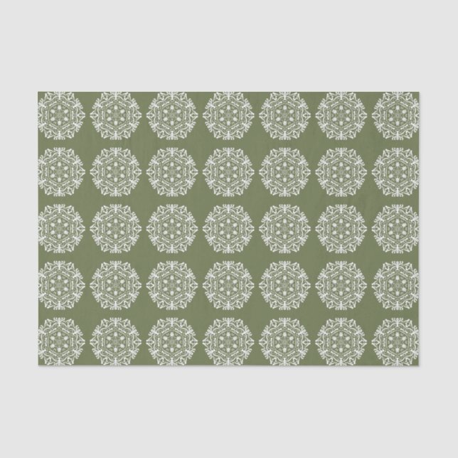 Papel De Seda Moss Mandala (Frente )