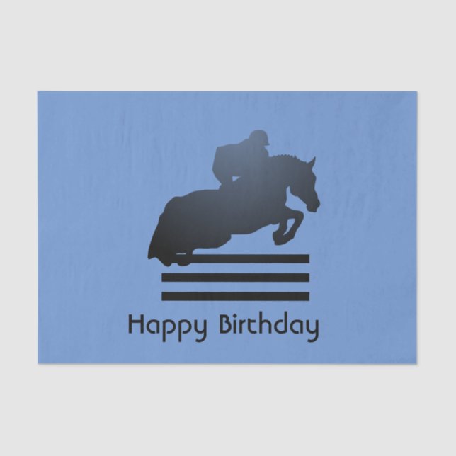 Papel De Seda Mostre o jumper limpando um obstáculo. (Frente )