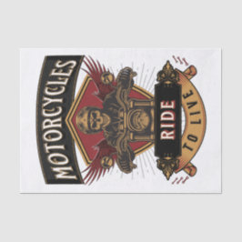 Papel De Seda Motociclos De Carro, Viagem Ao Vivo