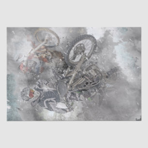 Papel De Seda Motocross Extreme Sport