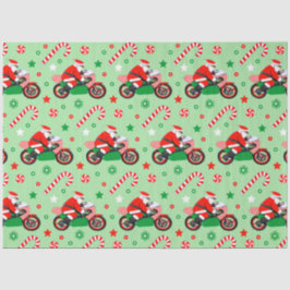 Papel De Seda Motorcycle Christmas Holiday Gift