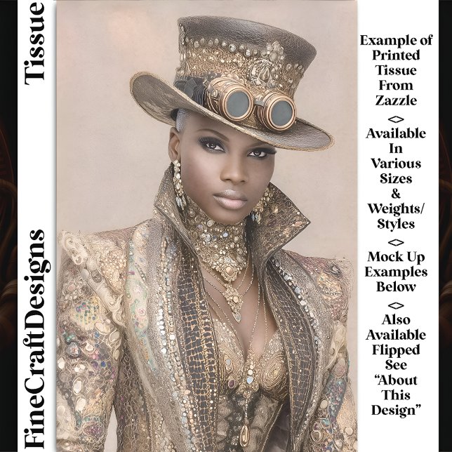 Papel De Seda Mulher em Jaqueta com chumbo e desacoplamento do H (Criador carregado)