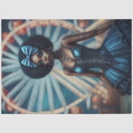 Papel De Seda Mulher misteriosa no Carnaval - Desligar