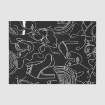 Mulher Moderna, Abstrato de Linha