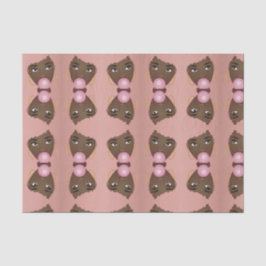 Papel De Seda Mulher Negra, Cor-de-rosa, Borracha rosa-rosa-pica