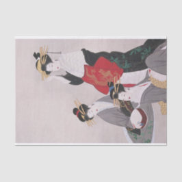 Papel De Seda Mulheres no Demimonde por Yamaguchi Soken