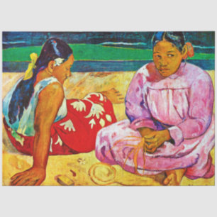 Papel De Seda Mulheres Taitianas, Gauguin