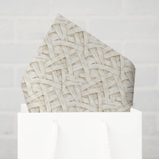 Papel De Seda Múmia Envolta em Creme de Osso Halloween (Sacola de presentes)