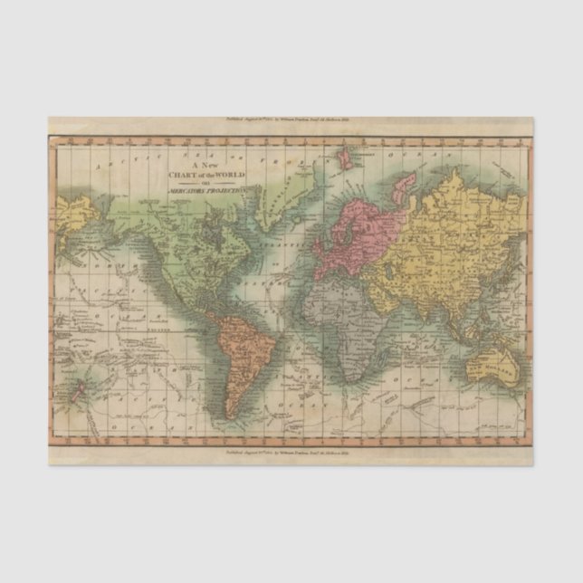 Papel De Seda Mundo 4 (Frente )