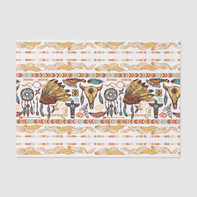 Papel De Seda Mundo Ocidental (Frente )