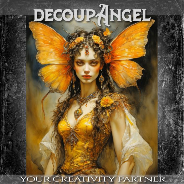 Papel De Seda Musa de metamorfose - Decoupage - (Criador carregado)