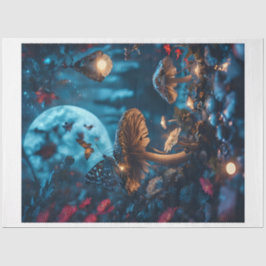 Papel De Seda Mushroom Moth