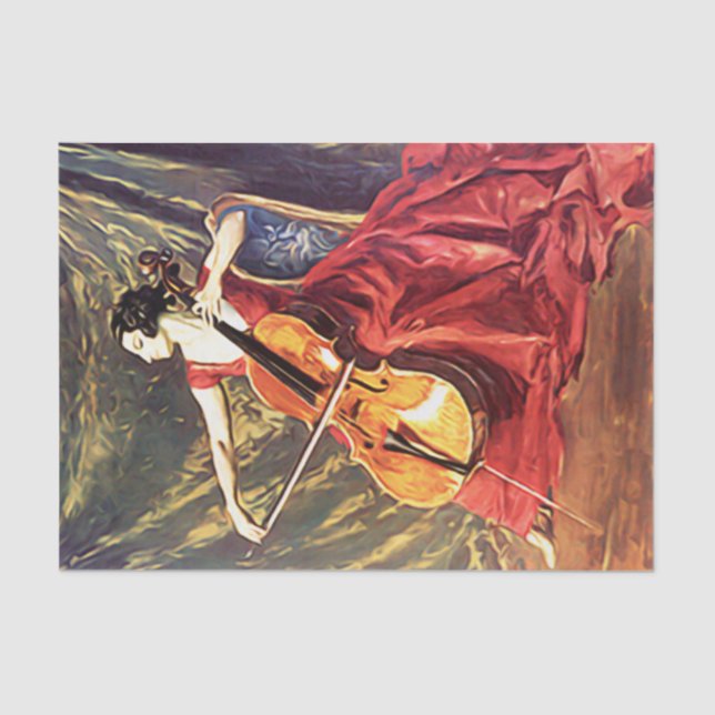 Papel De Seda Música Celestial (Frente )