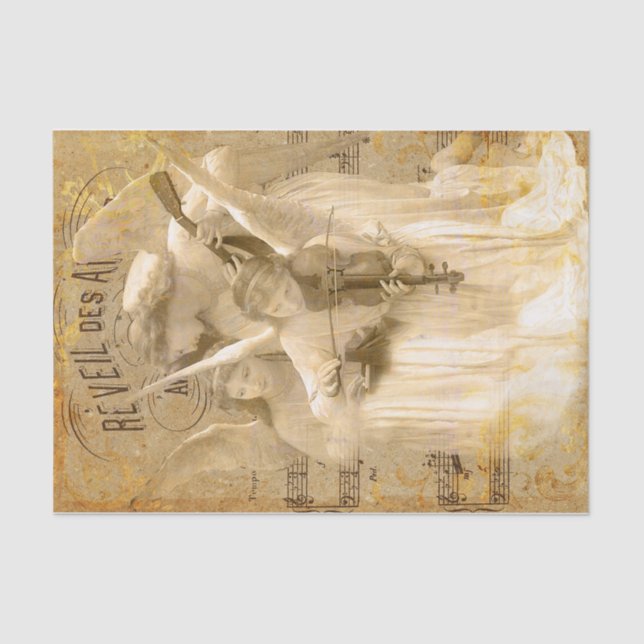 Papel De Seda Música dos Anjos (Frente )