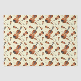 Papel De Seda Musicário de Professores de Música Viola Violin