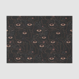 Papel De Seda Mystic Eyes & Floral Faces Tissue Paper