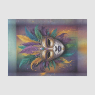 Papel De Seda Mystical Mardi Gras - Desligamento de Máscara Vi