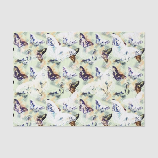Papel De Seda Na moda de borboleta adorável (Frente )