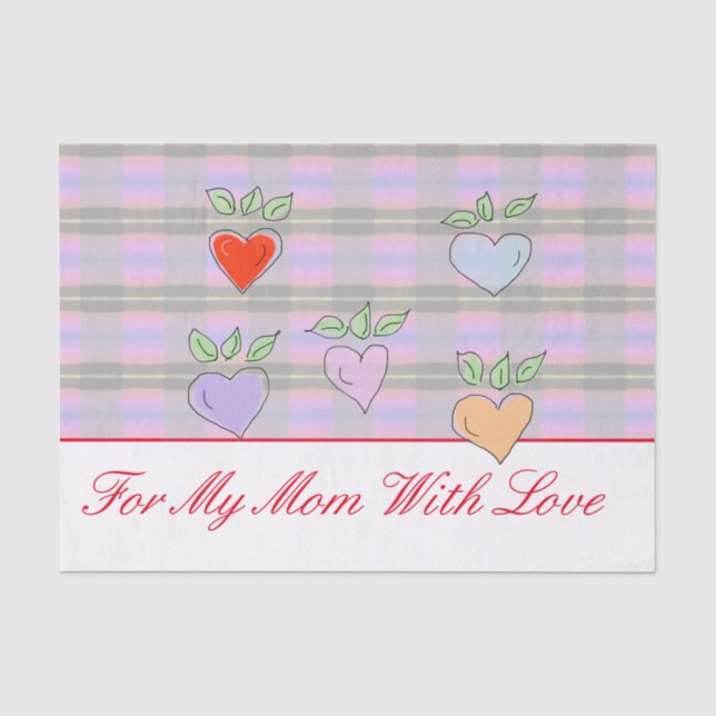 Papel De Seda Na moda Heart (Frente )