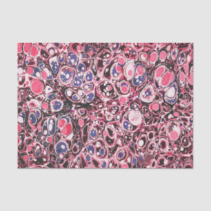 Papel De Seda Na moda moderno Abstrato cor-de-rosa padrão azul m
