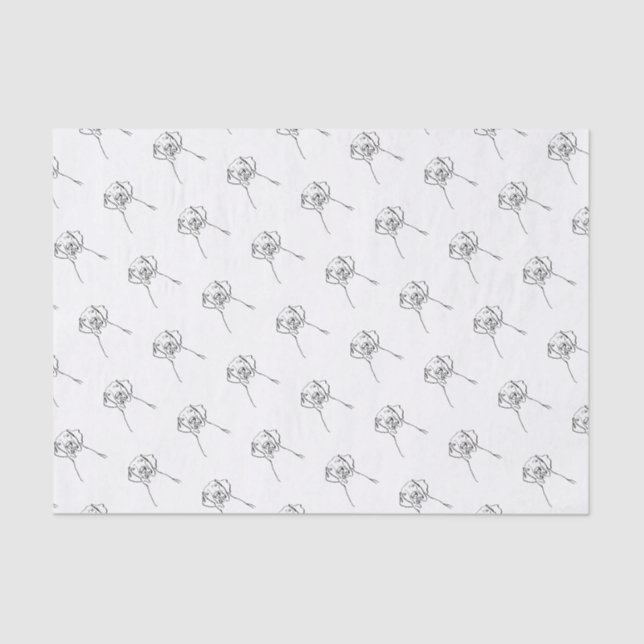Papel De Seda Na moda Weimaraner: Seu Texto, Seu Estilo (Frente )