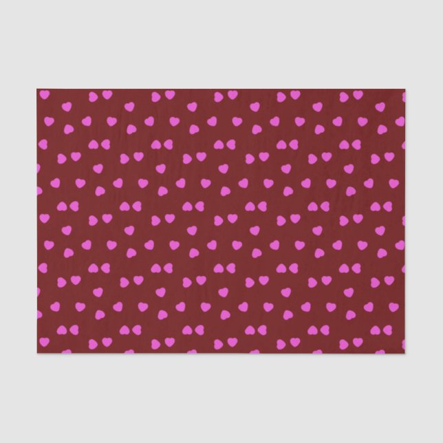 Papel De Seda Namorados Corações Sprinkles (Frente )
