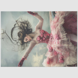 Papel De Seda Namorados de dissociação na dança do amor