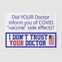 Não confio no seu médico 