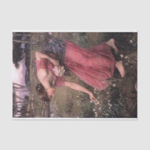 Papel De Seda Narciso por John William Waterhouse - 1912