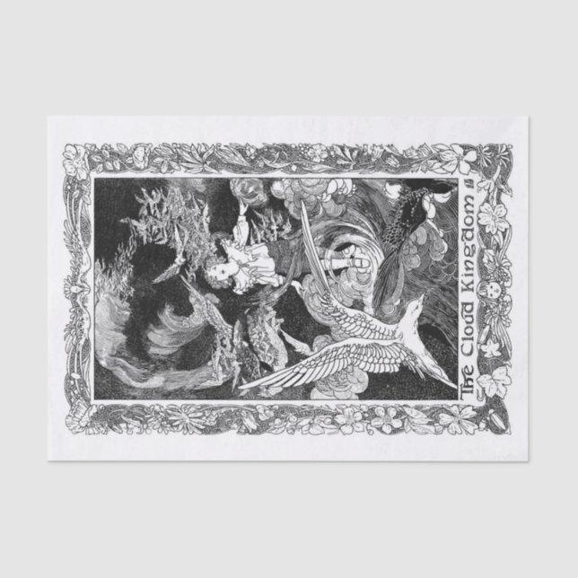 Papel De Seda Nas nuvens (Frente )