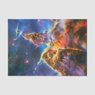 Papel De Seda NASA do espaço de Hubble da nebulosa de Carina