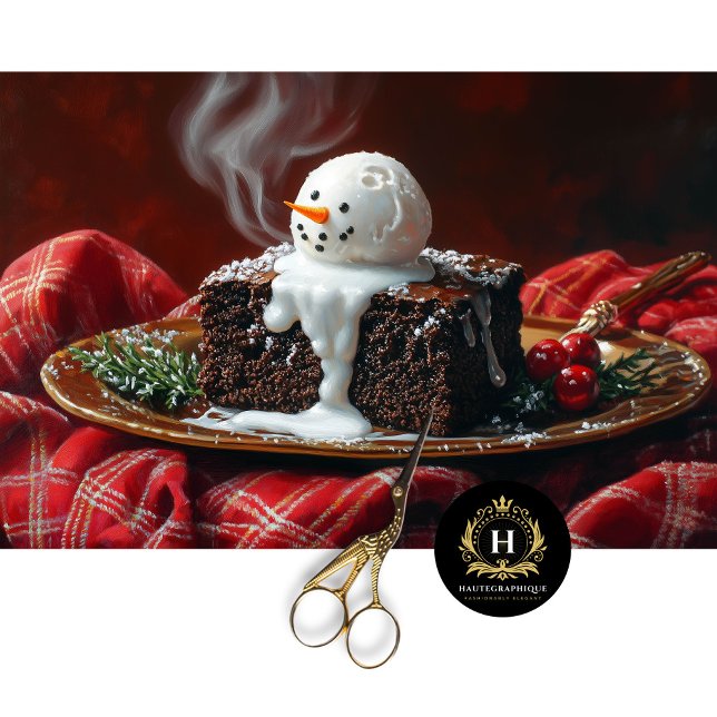 Papel De Seda Natais vintages Cena Navegar Desligar (Criador carregado)