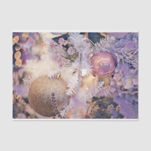 Papel De Seda Natais vintages Decorações Ornamentos