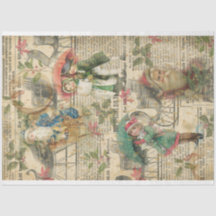 Natais vintages Papais noeis Jornais Antigos Crian