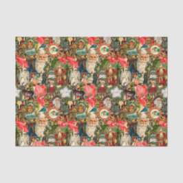 Papel De Seda Natais vintages vitorianos