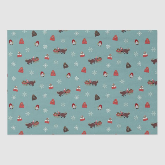 Papel De Seda Natal (Frente )