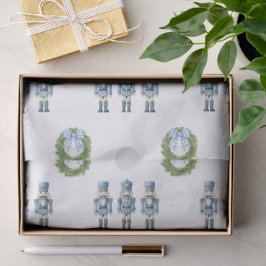 Papel De Seda Natal da Faca Azul