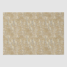 Papel De Seda Natal da Sequência Dourada Romântica de Lágrimas