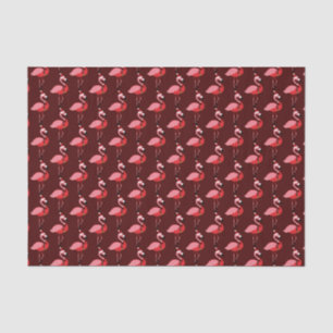 Papel De Seda Natal de Férias Flamingo Flamingo, cor-de-rosa, p