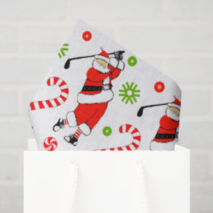 Papel De Seda Natal de Golfe
