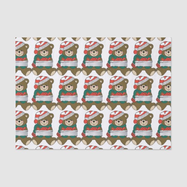 PAPEL DE SEDA "NATAL DE MERRÍCULA" (Frente )