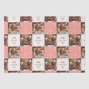 Papel De Seda Natal do arco vermelho tradicional e elegante