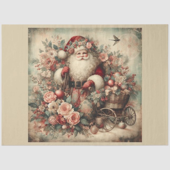 Papel De Seda Natal do Design 26 (Frente )